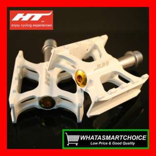 AR01 WHITE Mountain & Road & BMX Bicycle Bike Pedals  