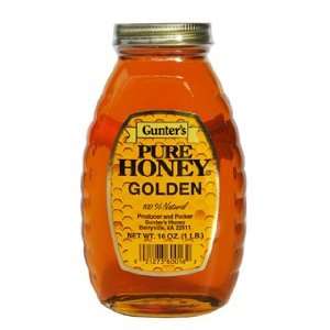 Gunters Pure Golden Honey  Grocery & Gourmet Food