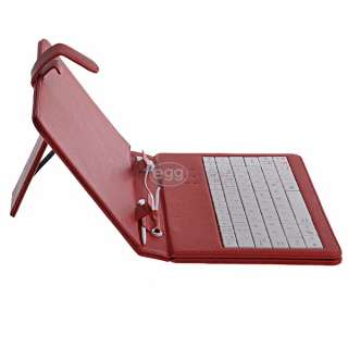   RED Protective Leather Cover Case for 7 Android Tablet PC MID  