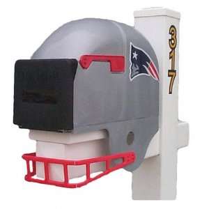  New England Patriots Helmet Mailbox