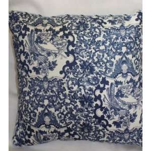  Ralph Lauren Porcelain Blue 18 Square Pillow