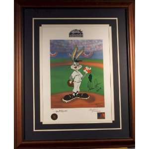   Nolan Ryan Autographed Litho   Autographed MLB Art