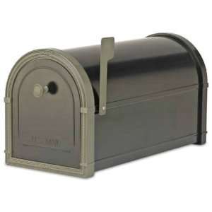 Architectural Mailboxes 5503W White Bellevue Mailbox with Powder Coat 