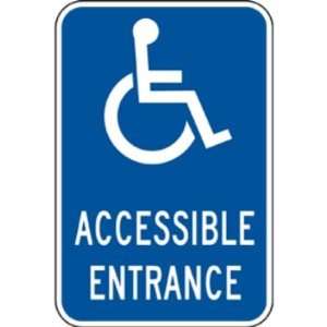  Accessible Entrance 18x12 (.080 Reflective Aluminum 