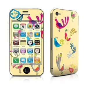  Bird Song Design Protective Skin Decal Sticker for Apple iPhone 