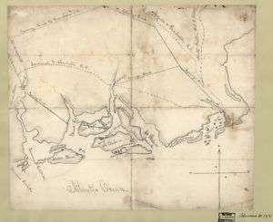 1864 Civil War map Atlantic Coast South Carolina  