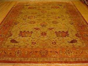   & CINNAMON 89 x 12 ONE OF A KIND ANTIQUED OUSHAK AREA RUG SH4299