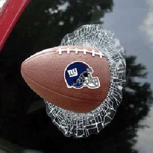  New York Giants NFL Shatter Ball Window Decal