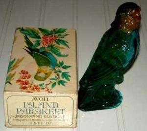 Vintage Island Parakeet by Avon Collectable  