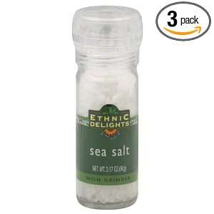Ethnic Delights Sea Salt, 3.1700 ounces (Pack of 3)  