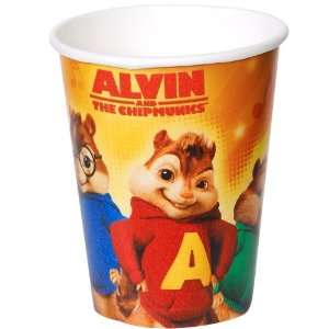   By Hallmark Alvin and the Chipmunks 9 oz. Paper Cups 