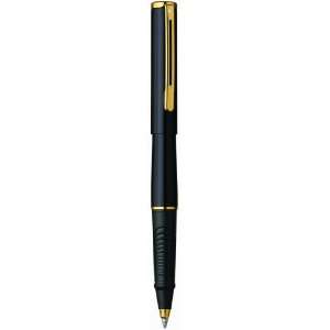  Sheaffer Agio Compact Ball Pen, Black Lacquer Finish with 22K Gold 