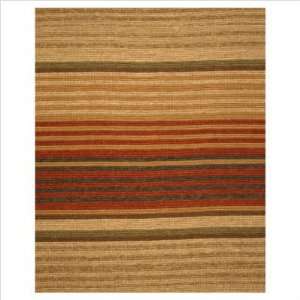  Handwoven Jute Loop Santafe Kilim Contemporary Rug Size 