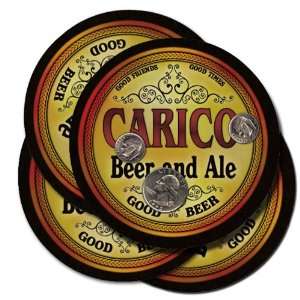  Carico Beer and Ale Coaster Set