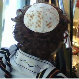  Matzah Kippah/Yarmulkah Krazy Small Cut Size for Passover 
