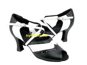 Ladies Latin Ballroom Salsa Black Dance Shoes G202  