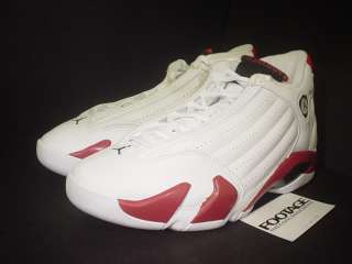 2005 Nike Air Jordan XIV 14 Retro WHITE BLACK VARSITY RED SILVER DS 