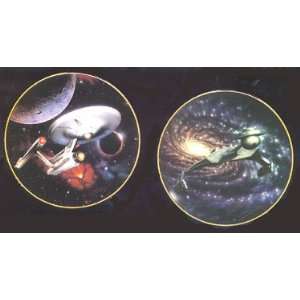  STAR TREK Starships Mini Plate Collection~ U.S.S Enterprise NCC 