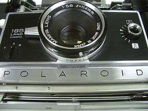 Original RARE Polaroid 185 Land Camera f114mm Mamiya Sekor New Never 