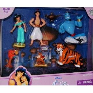 Disneys Aladdin Action Figure Playset ~ Jasmine, Rajah & Genie  Toys 