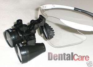 New Surgical Dental Medical 3.5X Loupes 19 500mm White  