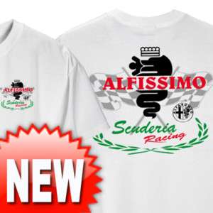 Alfa Romeo Aflissimo Scuderia Racing T shirt #508  