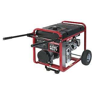 6300 watt Generator  Craftsman Lawn & Garden Generators Portable 