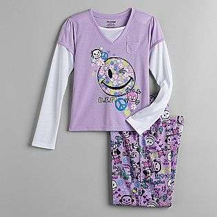 Girls 4 16 BFF Print Pajamas  Joe Boxer Clothing Girls Sleepwear 