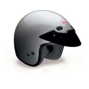  Bell R/T Solid Open Face Helmet Small  Silver Automotive