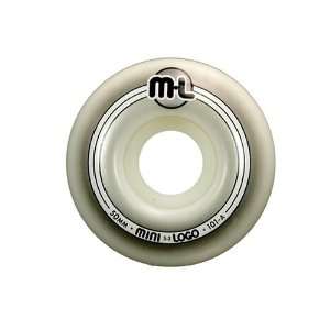  Mini Logo S3 Skateboard Wheel Set (50mm/101A, Natural 