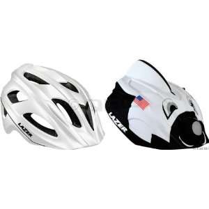  Lazer PNut Youth White Helmet with Spaceship Nut Shell 