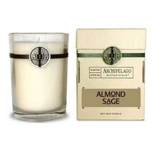  Archipelago Botanicals Almond Sage Candle Beauty