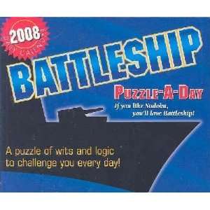  Battleship Puzzle a day 2008 Daily Calendar Office 