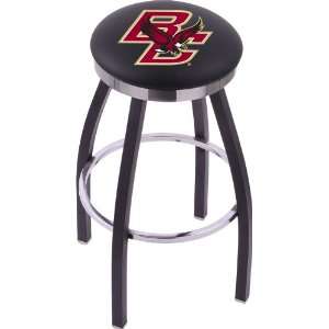  Boston College Steel Stool with Flat Ring Logo Seat and 