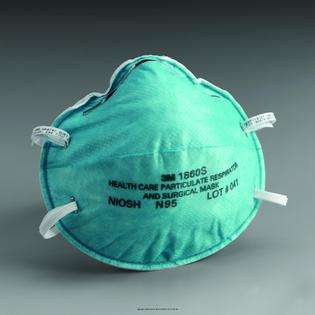 3M HEALTHCARE N95 Health Care Particulate Respirator and Surgical Mask 