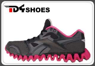   Fly 2 Black Grey Berry Red ZIG 2012 Womens Running Shoes J87911  