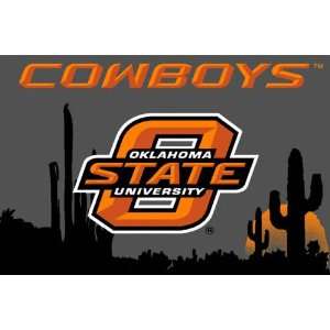 Oklahoma State Cowboys 4 x 6 Area Rug 