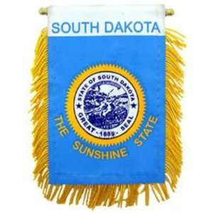 South Dakota State Flag Mini Banner 3 x 5