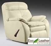 Evan Ice Leather Dual Reclining Sofa    Furniture Gallery 