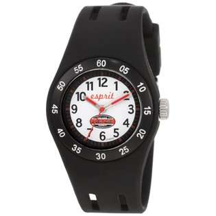 Esprit Kids ES103464002 Fun Racer Black Rubber Watch 