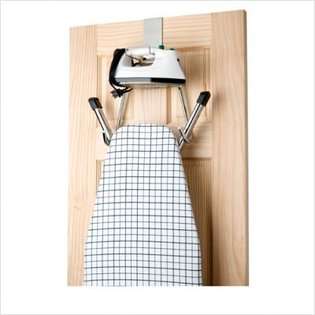 Polder 90617 05 Over the Door Iron and Board Holder   Chrome at  