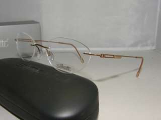 New Authentic SIlhouette Tatanium Eyeglasses 6715 6089 50 17 135 Made 
