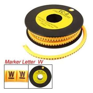   Pcs Grapheme W EO O Type Cable Marking Markers Yellow Electronics