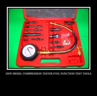 New Diesel Compression Tester Fuel Injection Test Tools  