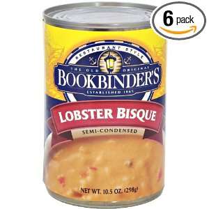 Bookbinders (Old Original) Lobster Bisque, 10.5 Ounce (Pack of 6)