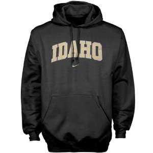 Nike Idaho Vandals Black Classic Arch Lettering Hoody Sweatshirt 