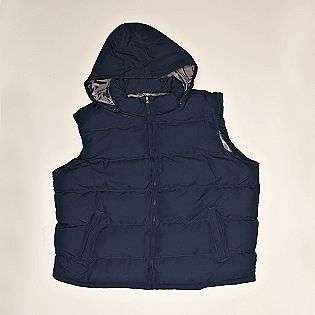 Mens Hooded Puffer Vest  Covington Clothing Mens Outerwear 