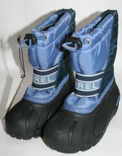 SOREL Kids Cub SNOW BOOTS blue BRAND NEW IN BOX size 13 toddler  