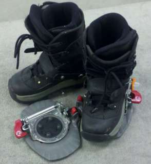 Used Step In Snowboard Boot / Binding Combo  