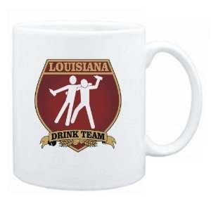   Louisiana Drink Team Sign   Drunks Shield  Mug State